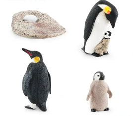 Lebenszyklus-Figuren eines Pinguins 🐧